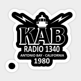 KAB Radio Antonio Bay Sticker